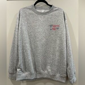 Apres Ski Women’s Crew neck sweatshirt L